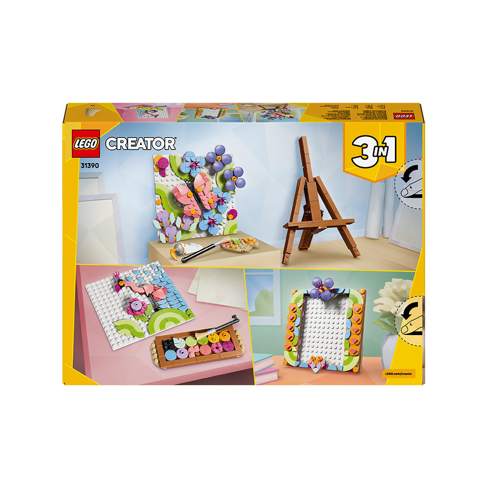 LEGO® Creator 3 in 1 Floral Art Decor Painting 31390