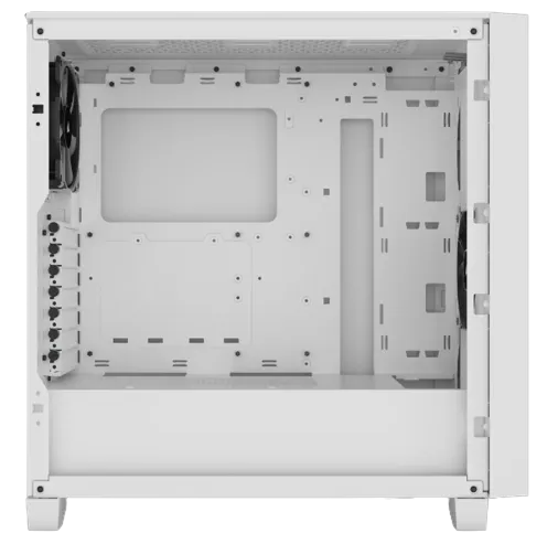 3000D AIRFLOW White Mid-Tower PC Case; 2x 3.5'' | 2x 2.5'' Drive Bays; Up to 360mm Radiator compatible; 2x 120mm fan incl