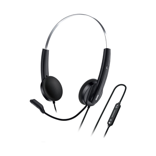 Genius Usb Headset 220u Ai Blk Usb-c,2.4m — Genius | Guards on Duty Shop