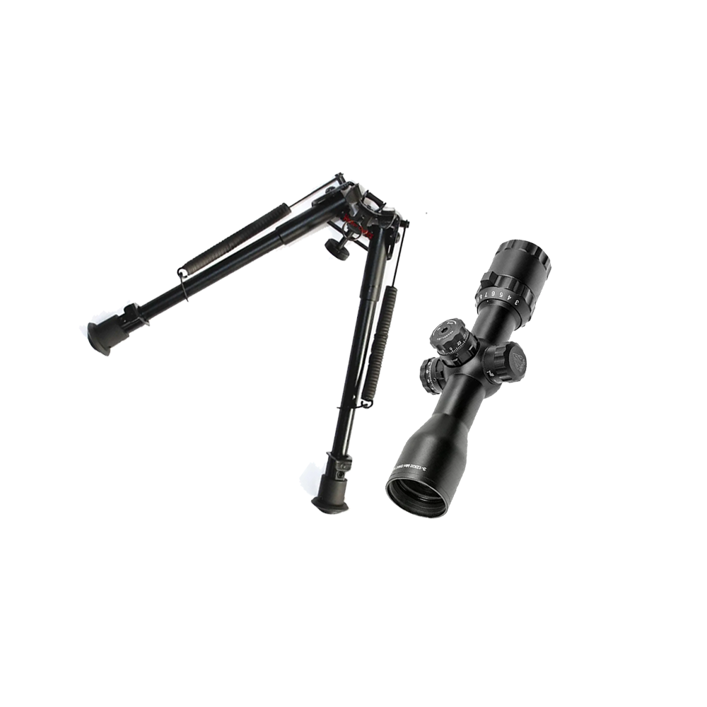 VECTOR OPTICS BIPOD AND UTG SCOPE COMBO