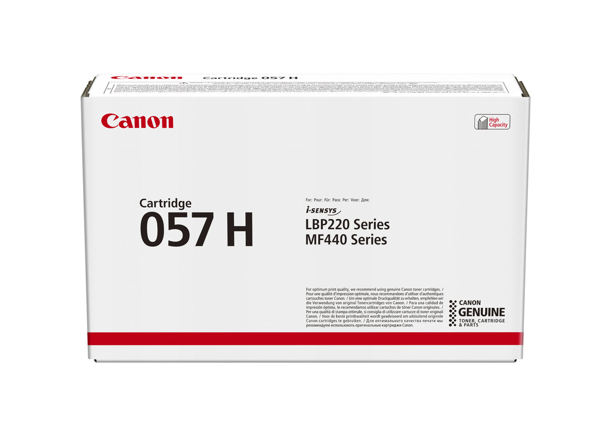 CANON CRG 057 H/YIELD TONER BLACK