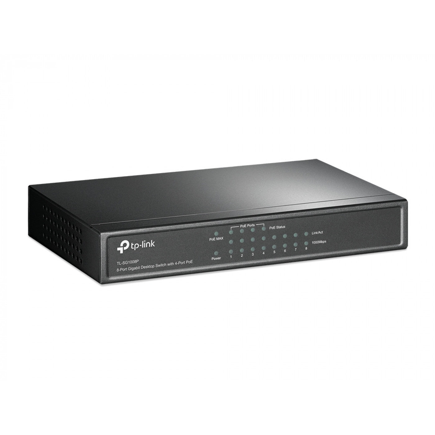 TP-Link 8-Port Gigabit 4 PoE+ Desktop Switch | TL-SG1008P