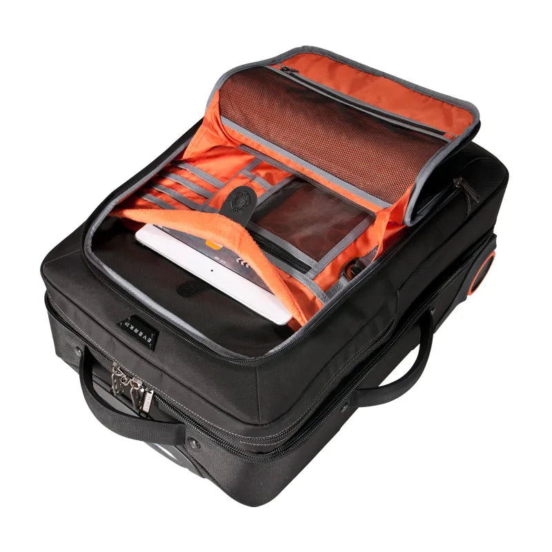 EVERKI TROLLEY BAG | Fits up to 18.4 inch laptops | Fits heavy accessories | Smart clothing compartment for long travel days