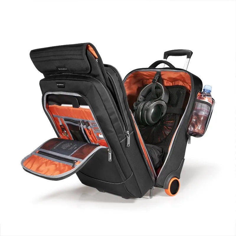 EVERKI TROLLEY BAG | Fits up to 18.4 inch laptops | Fits heavy accessories | Smart clothing compartment for long travel days