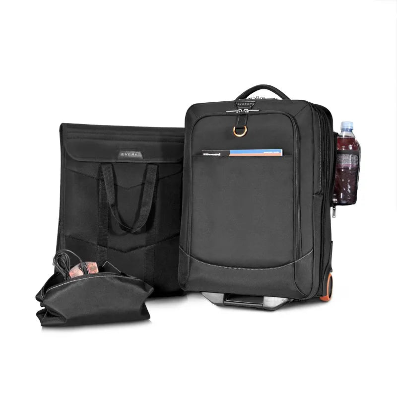 EVERKI TROLLEY BAG | Fits up to 18.4 inch laptops | Fits heavy accessories | Smart clothing compartment for long travel days