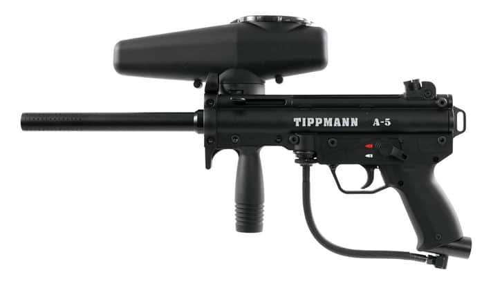 Tippmann A-5 with Response Trigger .68 Caliber Paintball Marker