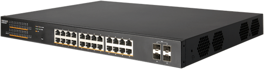 Edge-Core 28 Port Gb Websmart PoE Switch