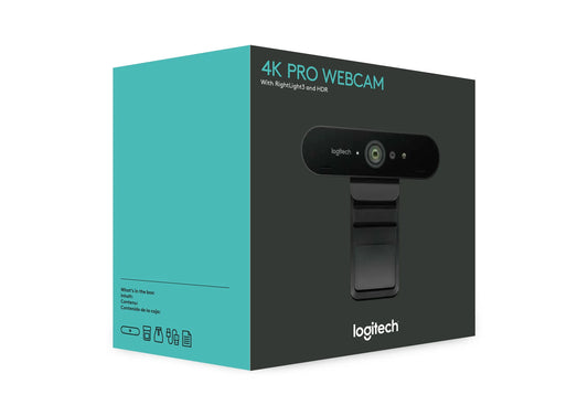LOGITECH BRIO 4K ULTRA HD WEBCAM - WEB CAMERA - Guards On Duty Shop & Security Guards