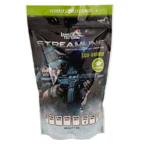 Lancer Tactical 2780 Round 0.36g Competition Grade Bio BBs-White CA-SL-036BIO