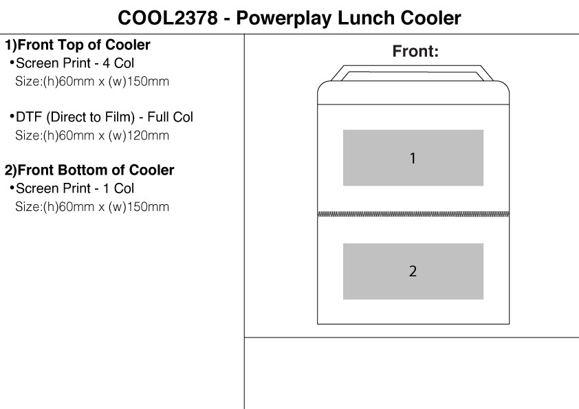Powerplay  Lunch Cooler