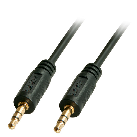 Lindy 2m 3.5mm Stereo Male to Male Cable (35642) — Lindy | Guards on Duty Shop