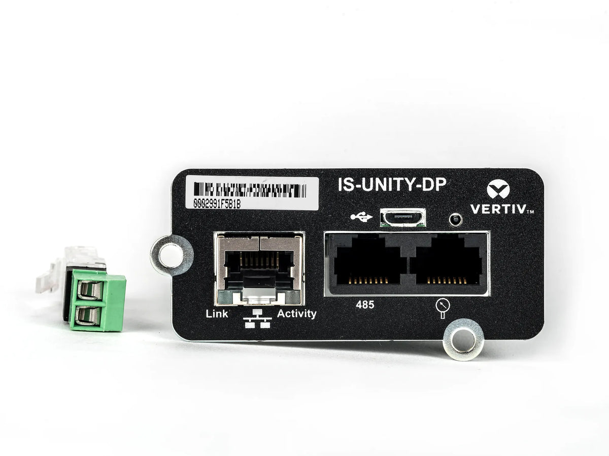 VERTIV IS-UNITY DUAL PROTOCOL CARD FOR GXT3/GXT4/VERTIV EDGE - Guards On Duty Shop & Security Guards