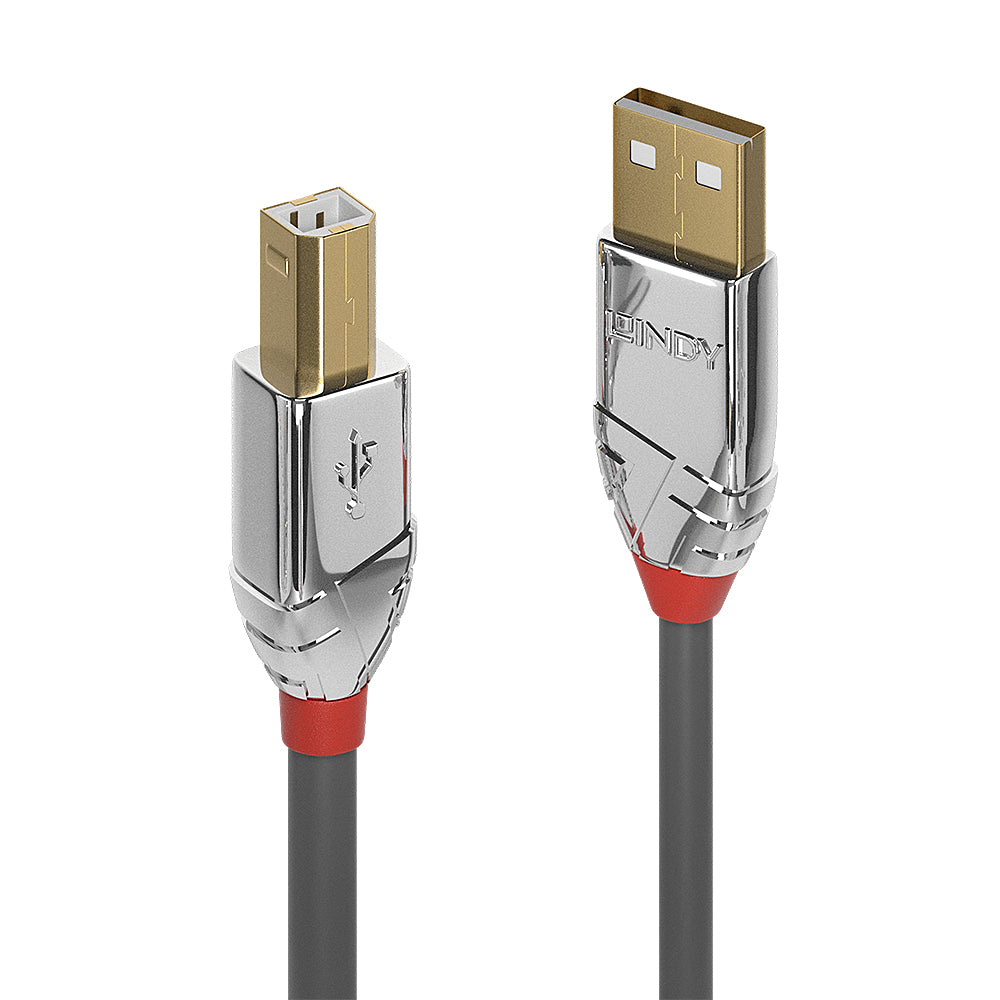 Lindy 3m Usb2.0 Am to Bm Cromo L Cable (36643) — Lindy | Guards on Duty Shop