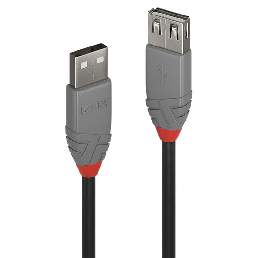 Lindy 1m Passive Usb2.0 Ext Cbl-anthra (36702) — Lindy | Guards on Duty Shop