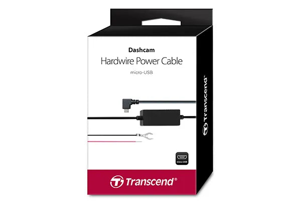 TRANSCEND MICRO USB HARDWIRE CABLE FOR DASH CAM