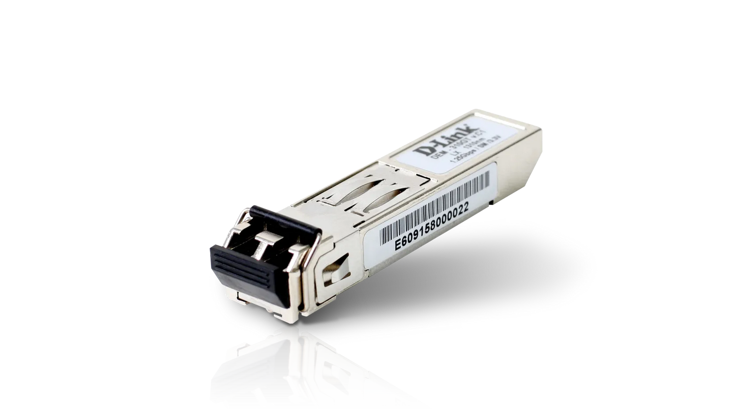 D-LINK 1 PORT MINI GBIC FIBER TRANSCEIVER SINGLE MODE