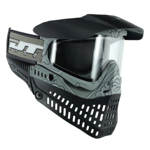 JT Spectra Proflex LE Goggle Bandana Grey w/Clear & Smoke Lens