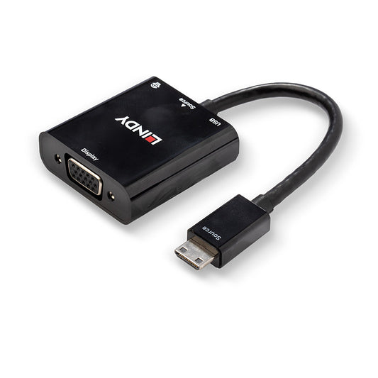 Lindy Mini Hdmi to Vga Converter (38286) — Lindy | Guards on Duty Shop