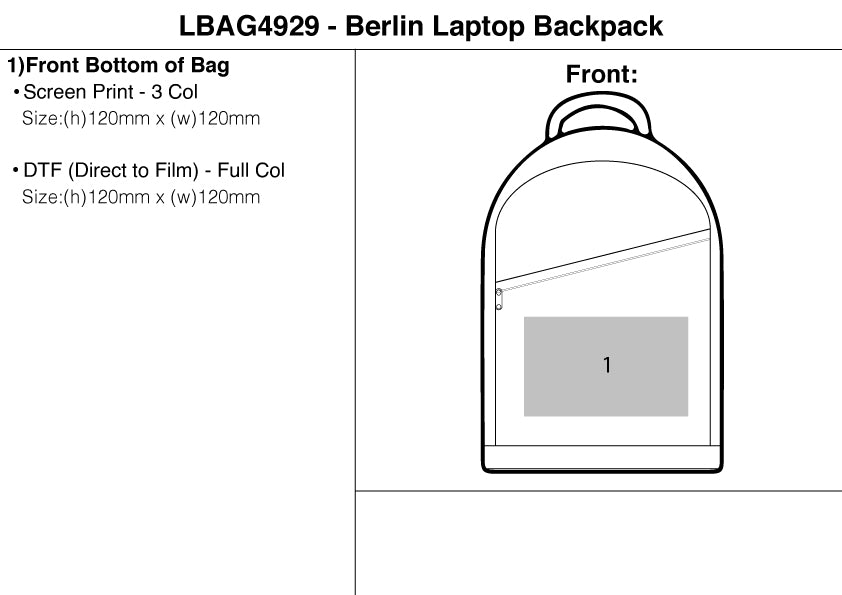 Berlin Laptop Backpack