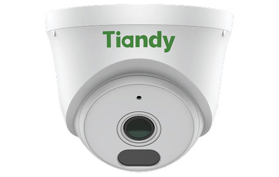 Tiandy 2MP IP Dome Camera 2.8mm, 30M IR - Motion Only, 1/3" CMOS Sensor with IR(0.02Lux) DWDR, BLC & HLC. 1CH Mic(plastic housing)