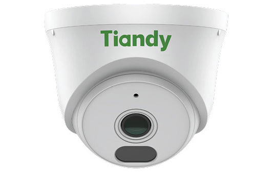 Tiandy 2MP IP Dome Camera 2.8mm, 30M IR - Motion Only, 1/3" CMOS Sensor with IR(0.02Lux) DWDR, BLC & HLC. 1CH Mic(plastic housing)