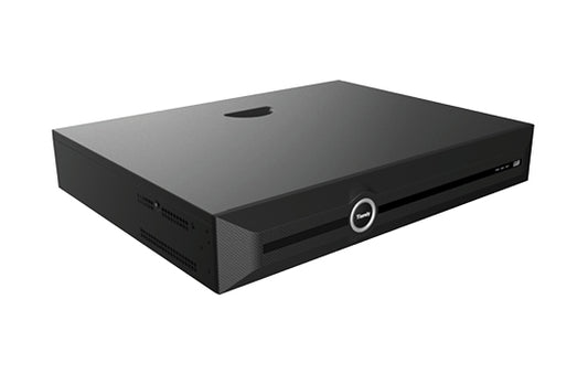 Tiandy 40CH Embedded Linux NVR, 16 Port PoE, Up to 16MP, 4k Resolution, 4 x HDD - Pro Series, S+265/H.265/H.264B(M)(H) compression, ANR.N+M, RAID: JBOD,RAID0/1/5/6/10, I/O - 16/4, 2x USB, 2x LAN, IR-Remote & Mouse. Aluminium Housing