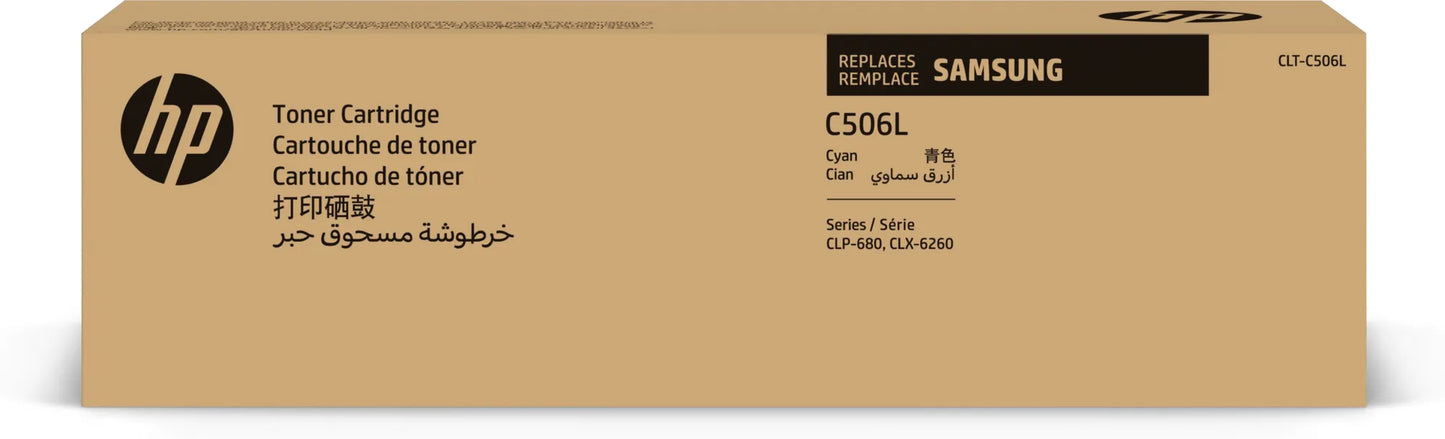 Samsung CLT-C506L High Yield Cyan Toner