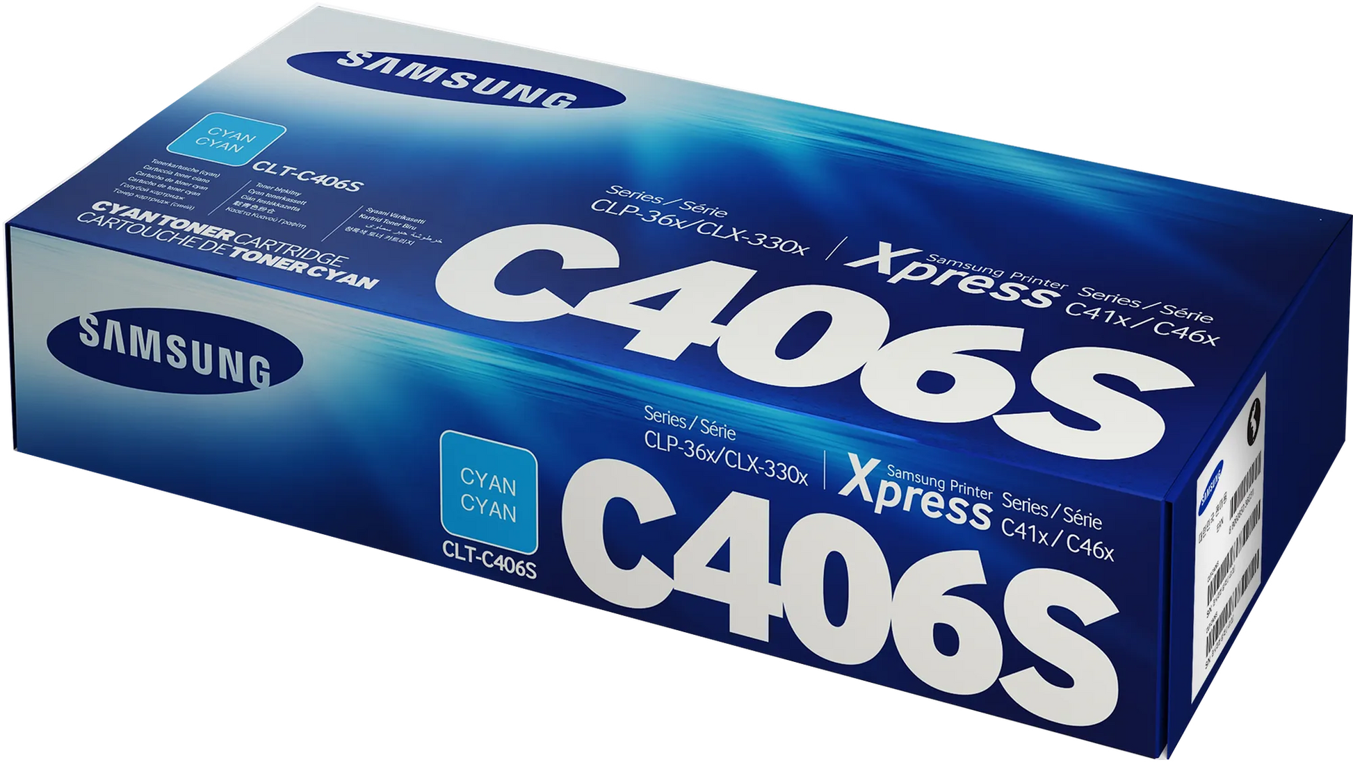 SAMSUNG CLT-C406S CYAN TONER - Guards On Duty Shop & Security Guards