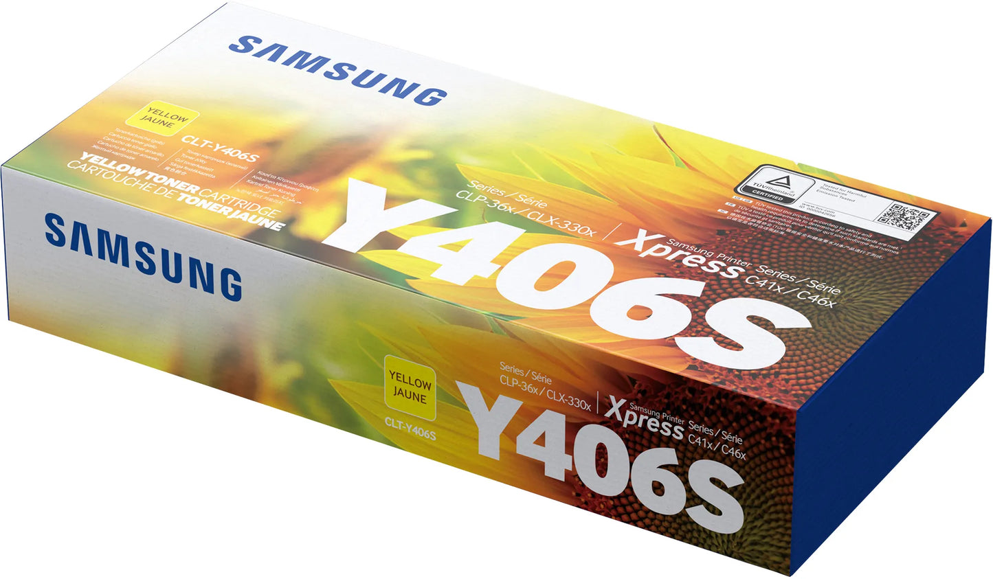 SAMSUNG CLT-Y406S YELLOW TONER