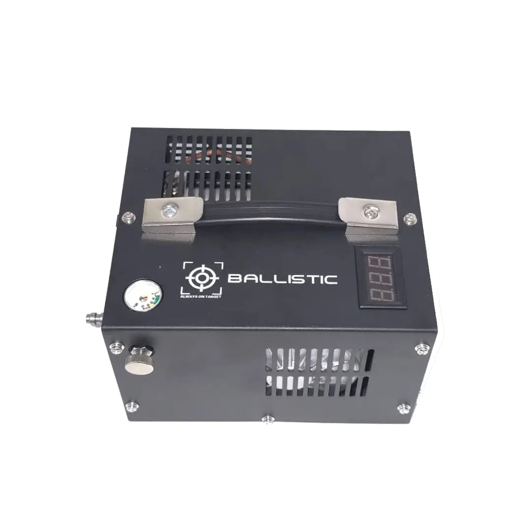 Ballistic Compact PCP Compressor 12V 300Bar/4500 PSI Black - ZYD12H