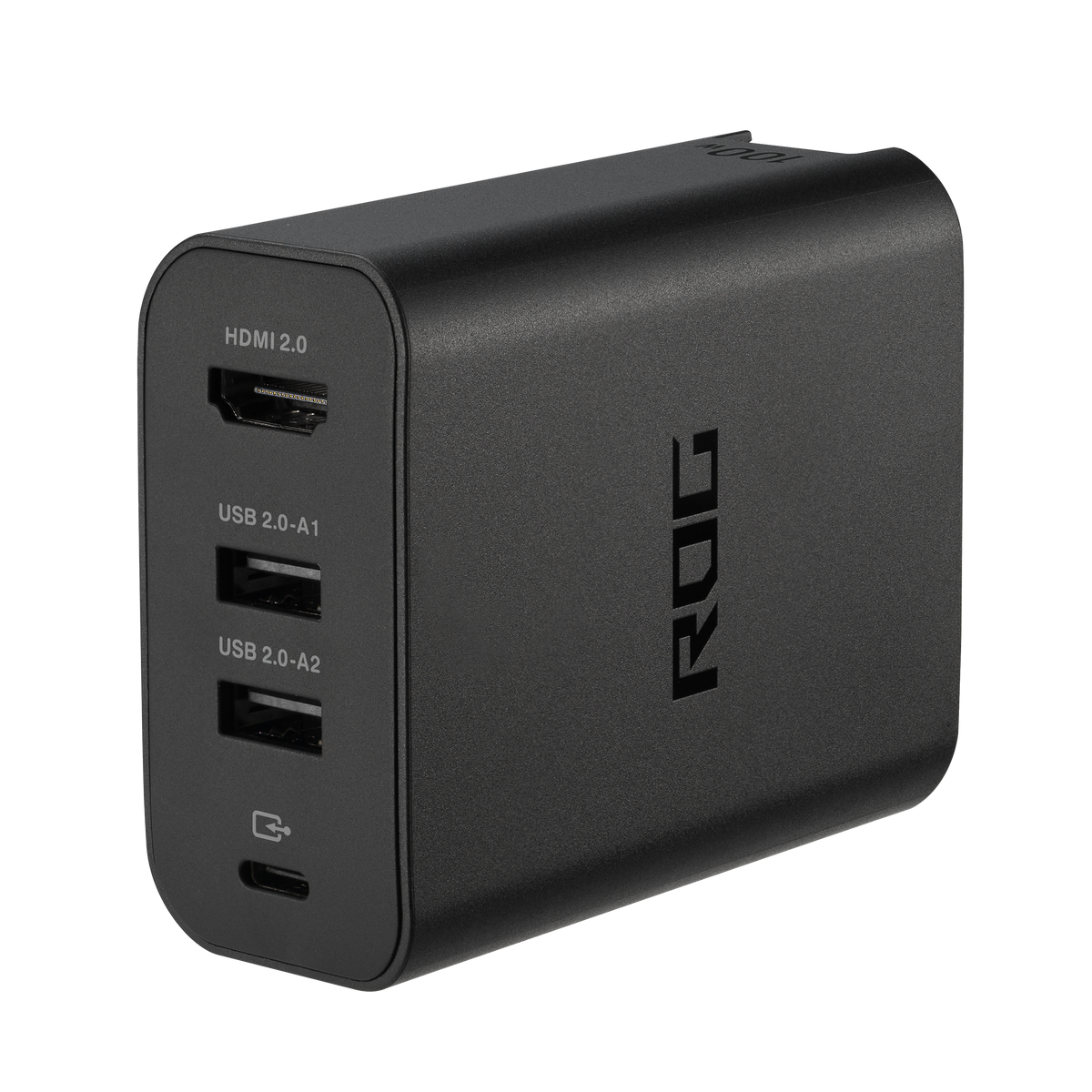 ASUS ROG 100W Gaming Charger Dock|GaN (Gallium Nitride)|Functions as a USB hub even when not connected to AC power|HDMI 2.0 outp