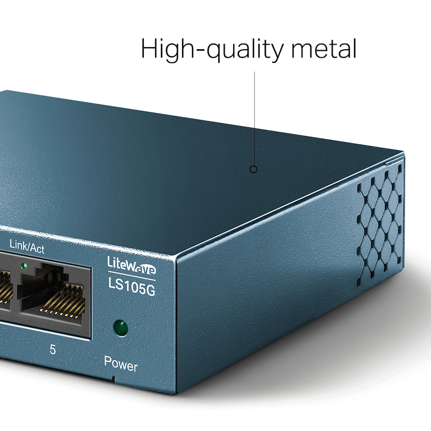 LS105G LiteWave 5-Port Gigabit Desktop Switch