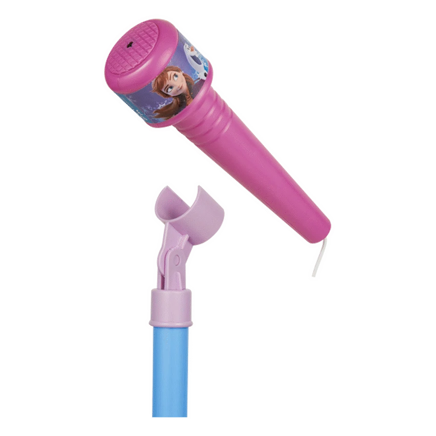 Disney Frozen Double Karaoke Mic Stand with Colourful Lights - Guards On Duty Shop & Security Guards