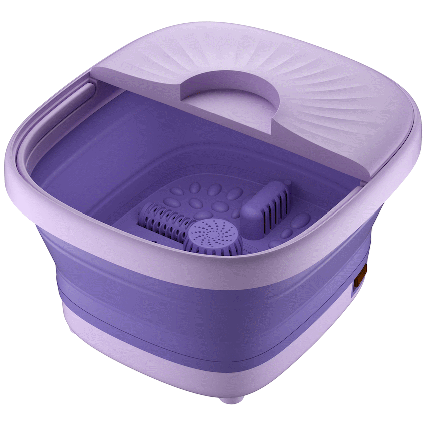 Elektra Folding Foot Spa Purple - Guards On Duty Shop & Security Guards