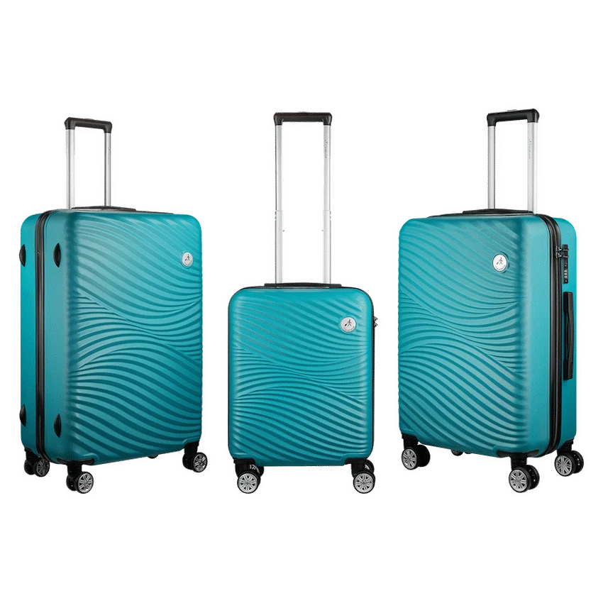 Travelwize Maui ABS 4-Wheel Spinner 55cm Luggage - Ocean