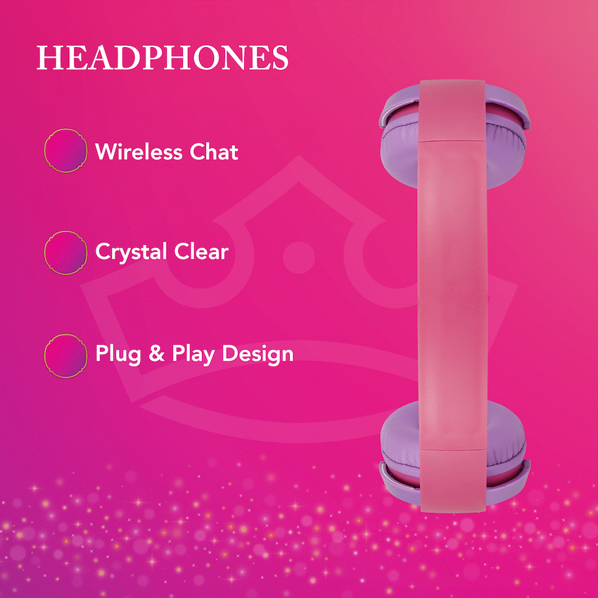 Disney Princess Bluetooth Wireless Stereo Headphones - Guards On Duty Shop & Security Guards