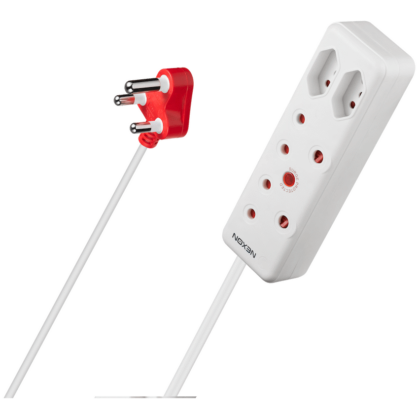 Nexon 4-Way Medium Surge Extension Lead 10M