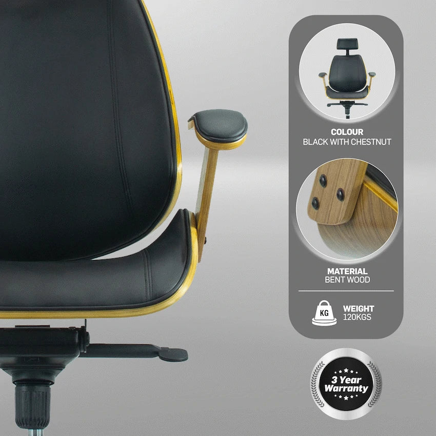 Everfurn Cleo High Back Office Chair