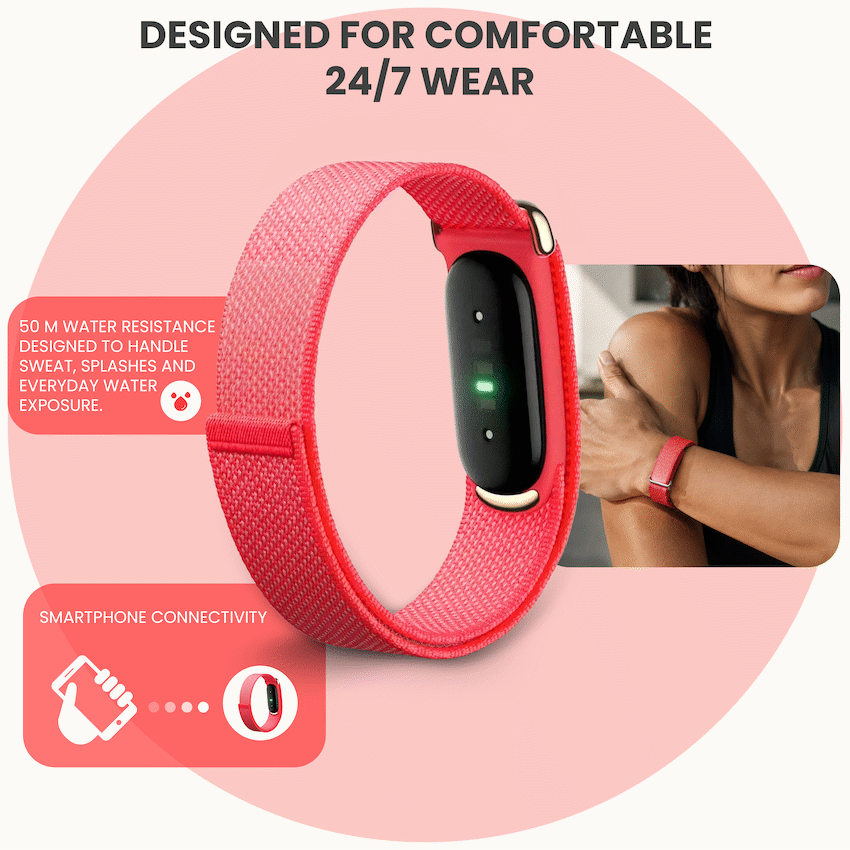 Google Fitbit Air Fitness Activity Tracker Band - Berry