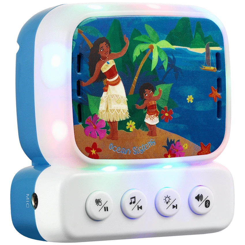 Disney Moana 2 Mini Bluetooth Karaoke Machine with Belt Hook - Guards On Duty Shop & Security Guards