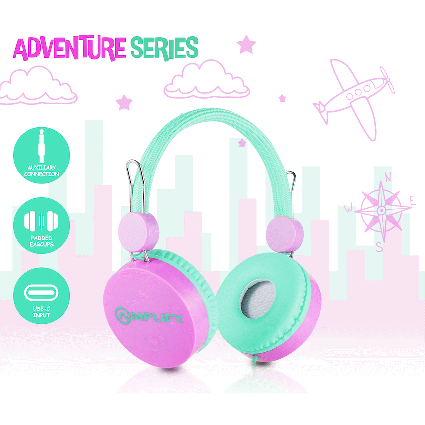Amplify Kids Adventure Auxiliary Headphones - Guards On Duty Shop & Security Guards