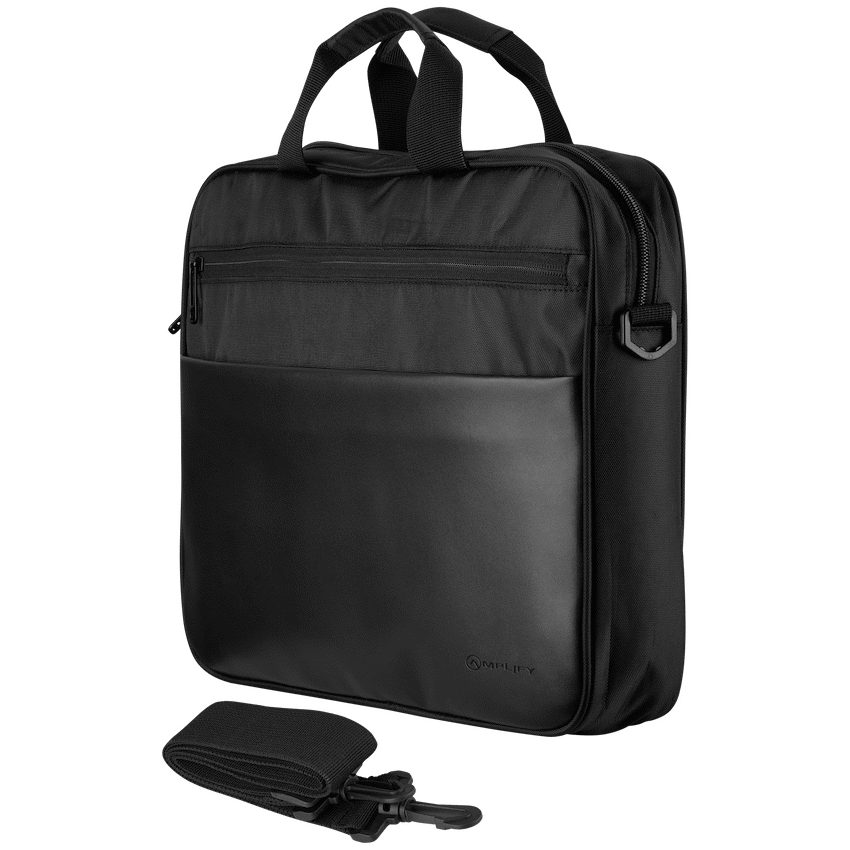 Amplify Panama 15.6" Laptop Shoulder Bag - Black - Guards On Duty Shop & Security Guards