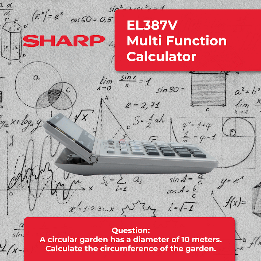 Sharp EL387V Multi-Function Calculator - Guards On Duty Shop & Security Guards