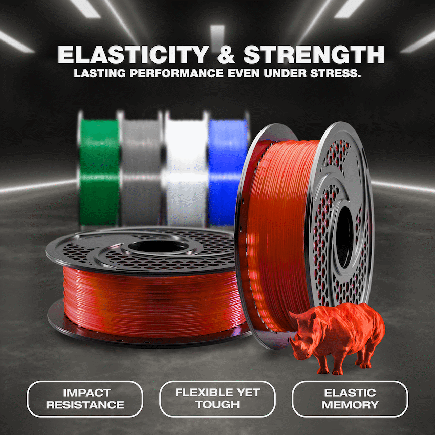 SA Filament TPU 95A 500g - Red