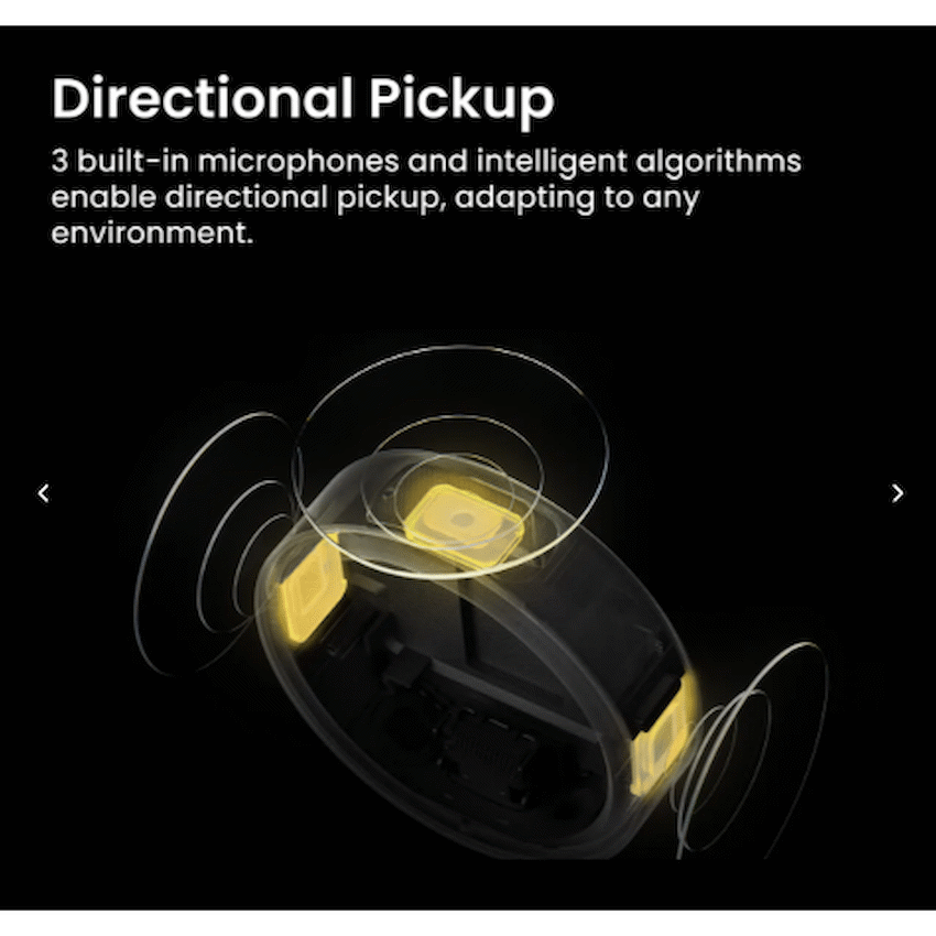 Insta360 Mic Pro Transmitter (Graphite Black)
