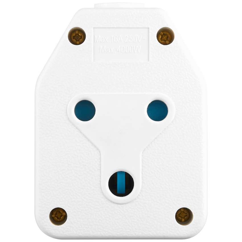Ellies Double Janus Coupler - White - Guards On Duty Shop & Security Guards