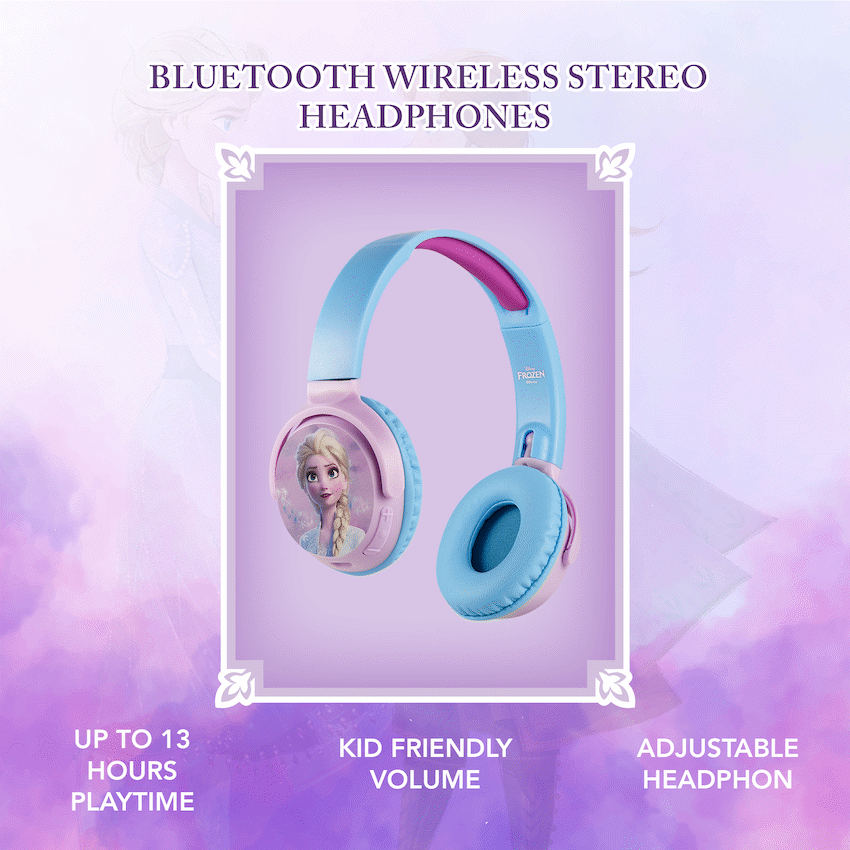 Disney Frozen Bluetooth Wireless Stereo Headphones - Guards On Duty Shop & Security Guards