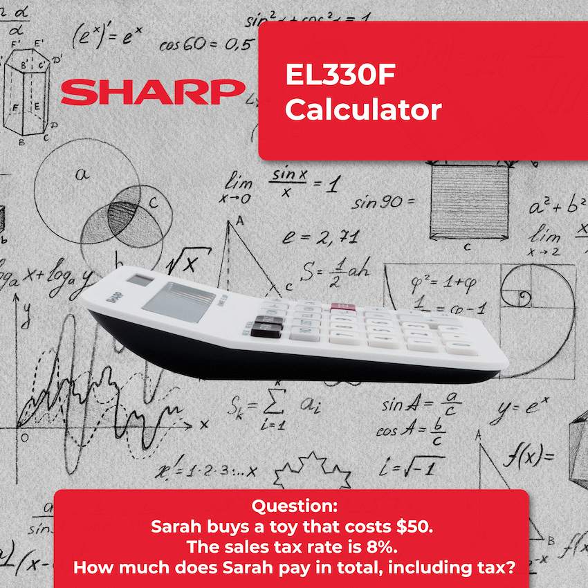 Sharp EL330F Calculator - Guards On Duty Shop & Security Guards