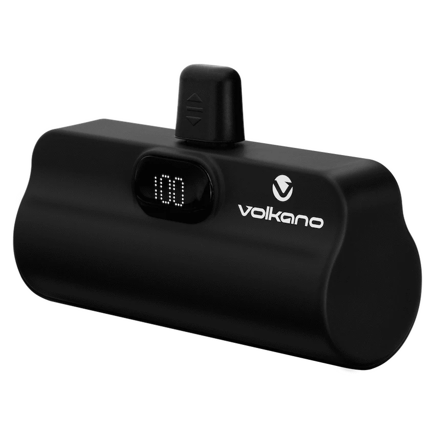Volkano Relief Pro Power Bank - 5000mAh Type-C Direct Plug-In