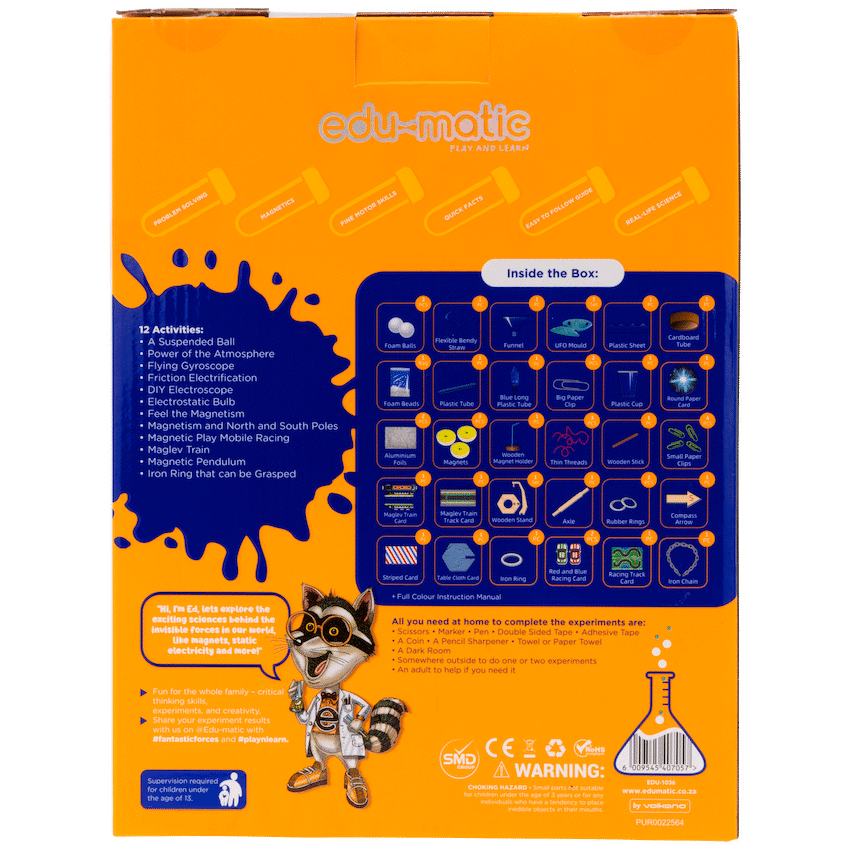 Edu-Matic Fantastic 17 experiments with magnets - Guards On Duty Shop & Security Guards